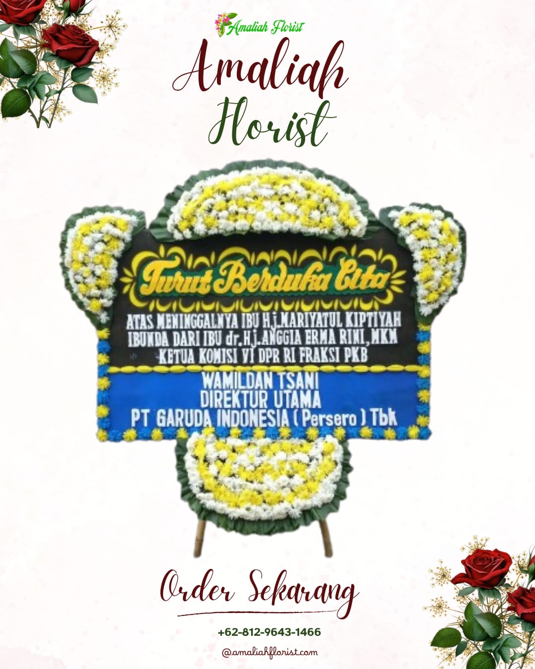 Papan Bunga Duka Gunungsitoli Selatan